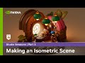 Making a Cute Isometric 3D Scene in Blender w/ Brice Eljeji Part 3: Adding Materials