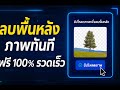 ลบพื้นหลังรูปภาพออนไลน์อย่างรวดเร็ว