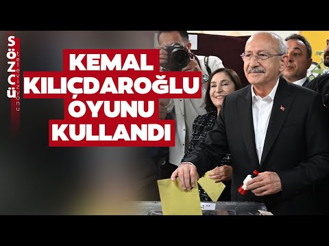 Cumhurbaşkanı Adayı Kemal Kılıçdaroğlu Eşi Selvi Kılıçdaroğlu'yla Oyunu Kullandı