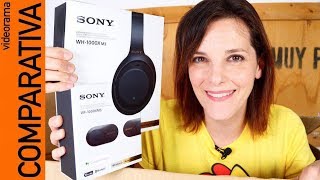 Sony auriculares 1000xM3 -unboxing EARphone vs HEADphone-