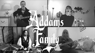 HALLOWEEN 2021 - THE ADDAMS FAMILY Theme (Rock Cover) - feat. Astrid Gaspari [as Wednesday]