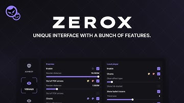 GUI MENU | ZEROX | (ETHEREAL ENGINE)