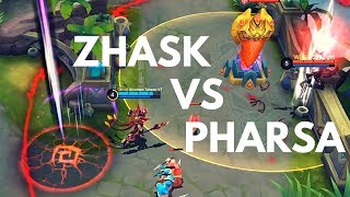 WHEN THEY SAY PHARSA COUNTERS ZHASK | Mobile Legends