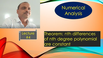 Numerical Analysis L#4