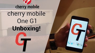 CherryMobile One G1 Unboxing! - GearTon