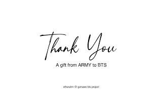 Gomawo BTS: A Global Thank You💜|  PROMO FILM | 