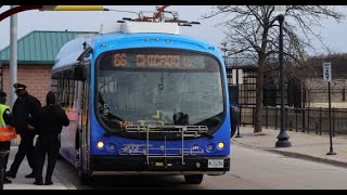 CTA Proterra 602 on Route 66