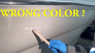 Gelcoat Colour Matching  DIY How to