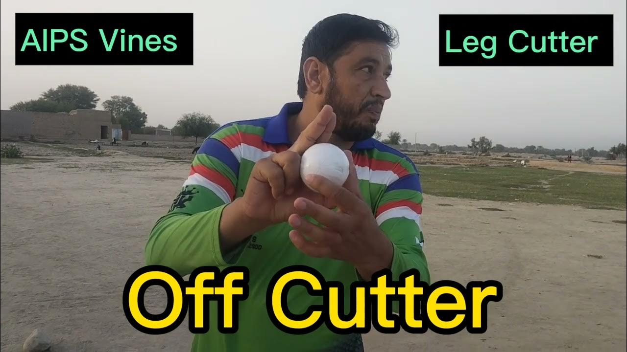 How to bowl off Cutter on tennis ballOff Cutter kaisay krte hainOff