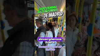 Tres Carteristas Búlgaras Atrapadas en el Bus de Madrid