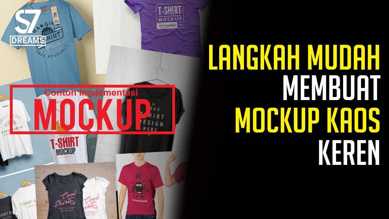 Download Tutorial Mockup Kaos dengan Photosop - YouTube