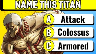 AOT Quiz - Can You Answer 30 ATTACK ON TITAN Trivia Questions - Anime Quiz screenshot 5