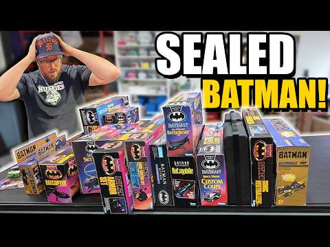 Someone Sold Us a MASSIVE Sealed Batman Collection!