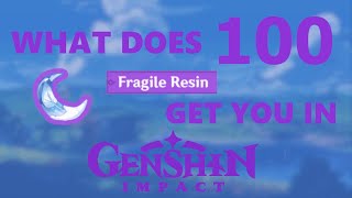 What Does 100 Fragile Resin Get You in Genshin Impact?