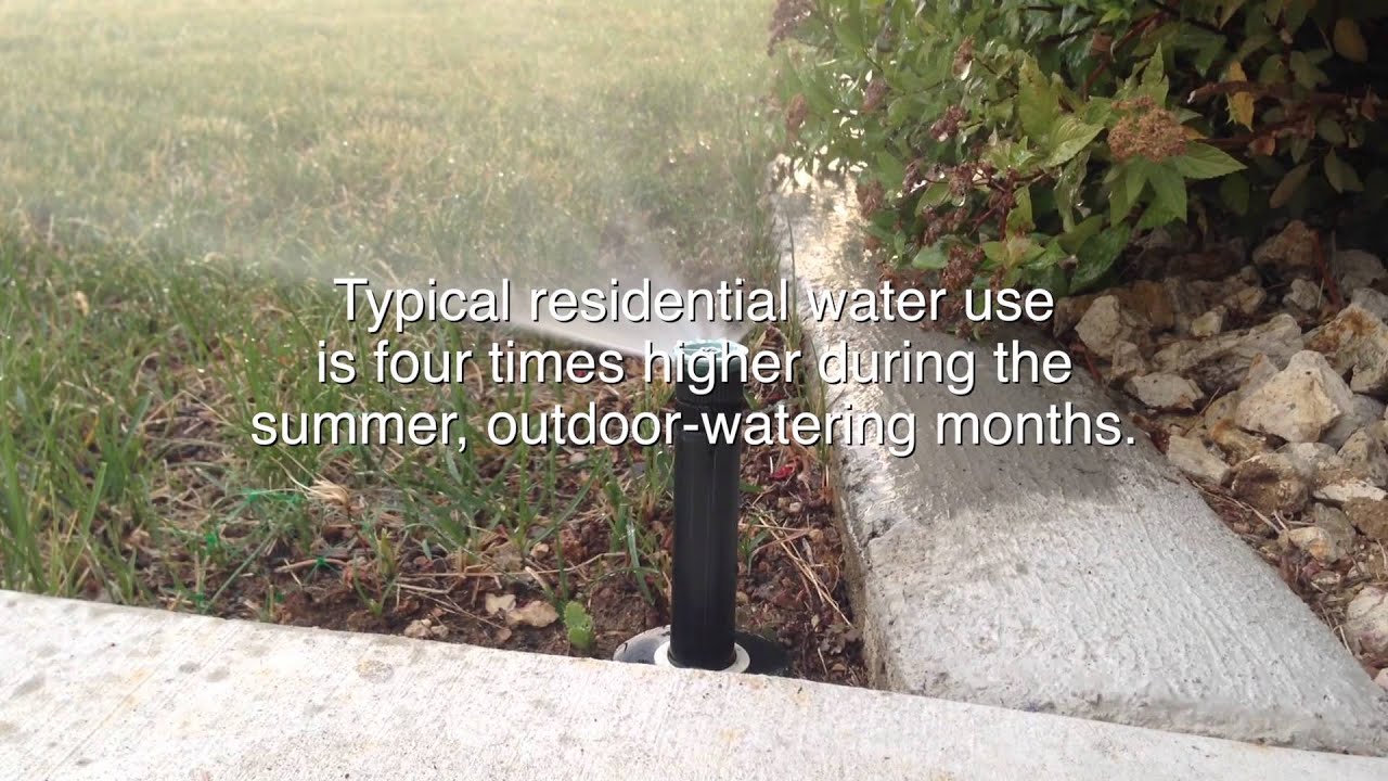 Reduce Outdoor Water Use by 10% - YouTube