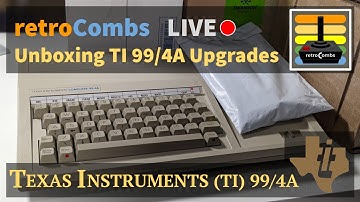 TI-99/4A Accessories, Unboxing, Gameplay, and FUN!
