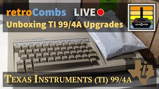 TI-99/4A Accessories, Unboxing, Gameplay, and FUN!