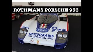 『懐かしいGr-C』Rothmans PORSCHE 956  シルバーストーンクラシック　SILVERSTONECLASSIC