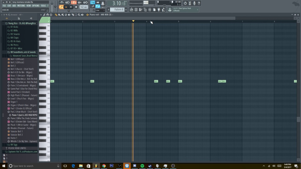 How To Make Future Tony Montana (FL Studio + FLP!!!)
