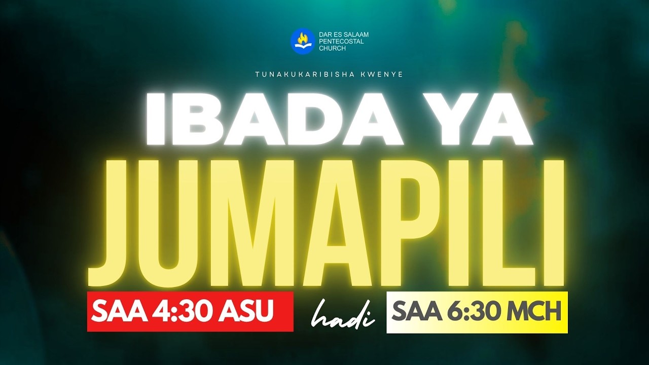 11 OKTOBA 2026 IBADA YA KISWAHILI