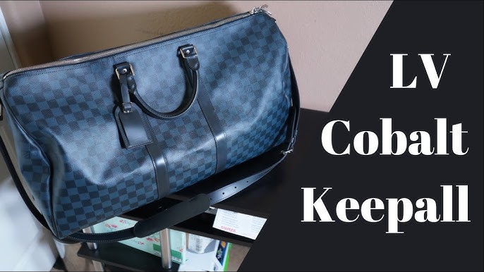 Louis Vuitton Keepall 45 Damier Cobalt Review (What's In My Bag) 