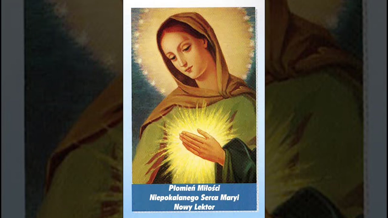Koronka Do Płomienia Miłości Niepokalanego Serca Maryi