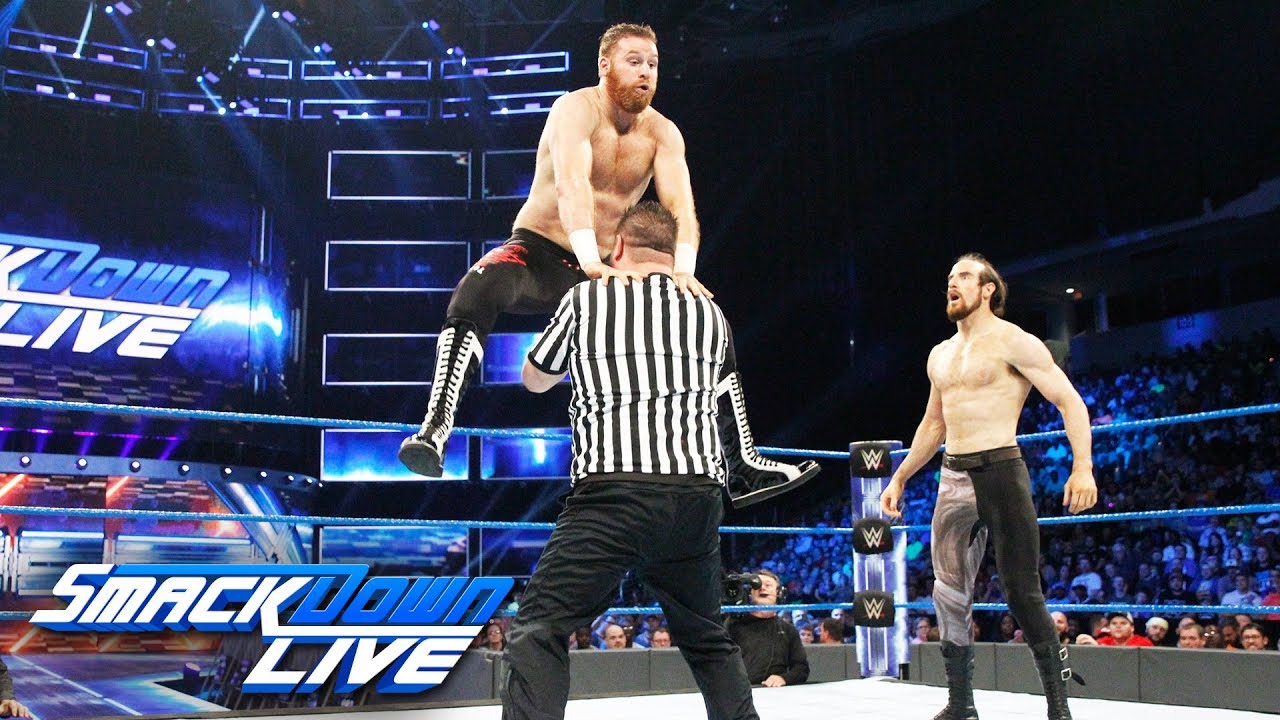 Sami Zayn vs. Aiden English: SmackDown LIVE, Aug. 29, 2017