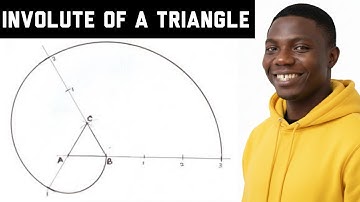 Involute of a Triangle in | Technical Drawing | Engineering Drawing