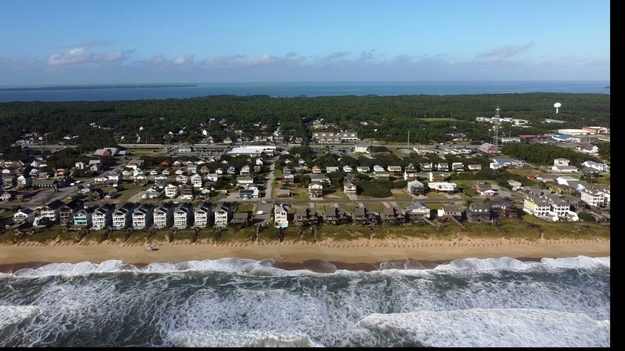 Duck OBX cinematic drone video