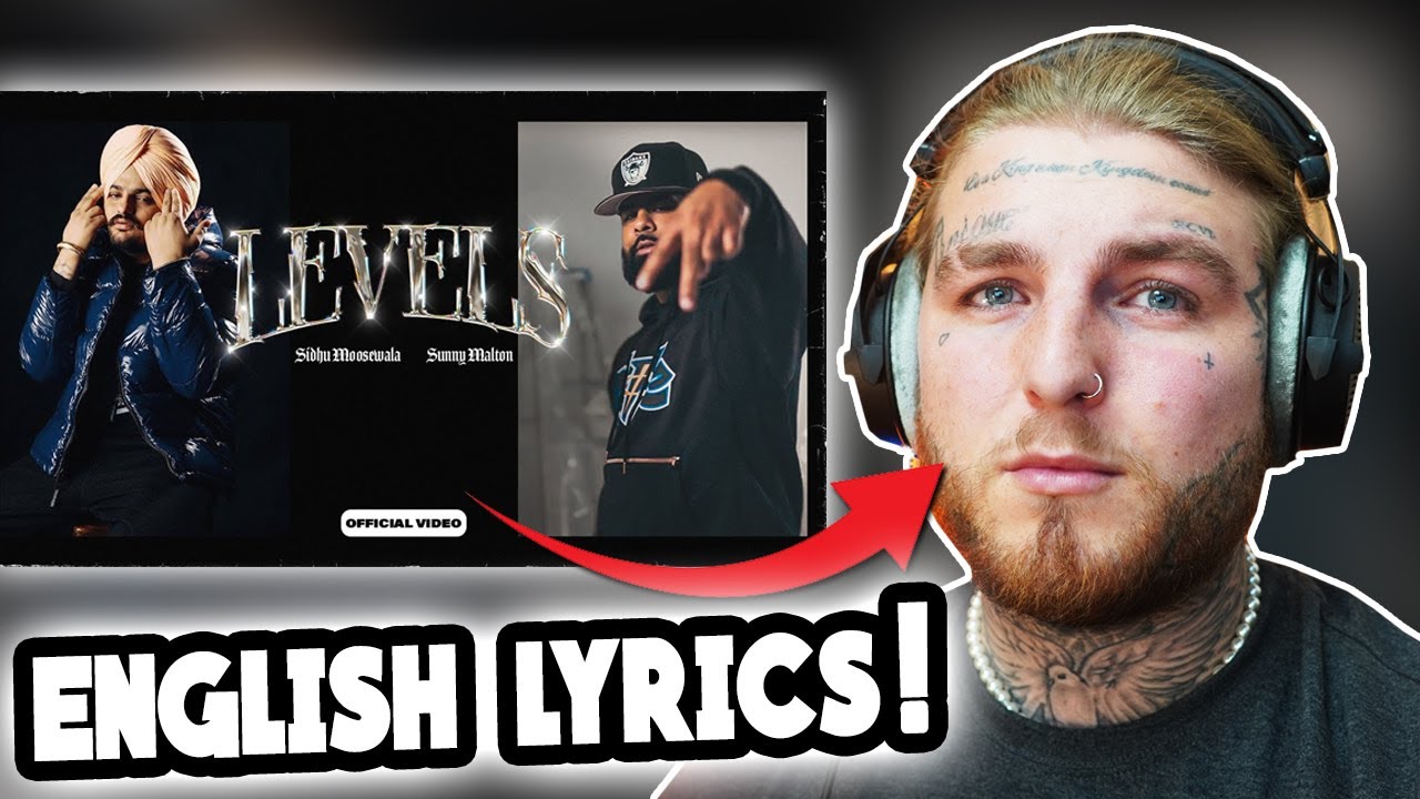 ENGLISH LYRICS LEVELS Official Video Sidhu Moose Wala ft Sunny