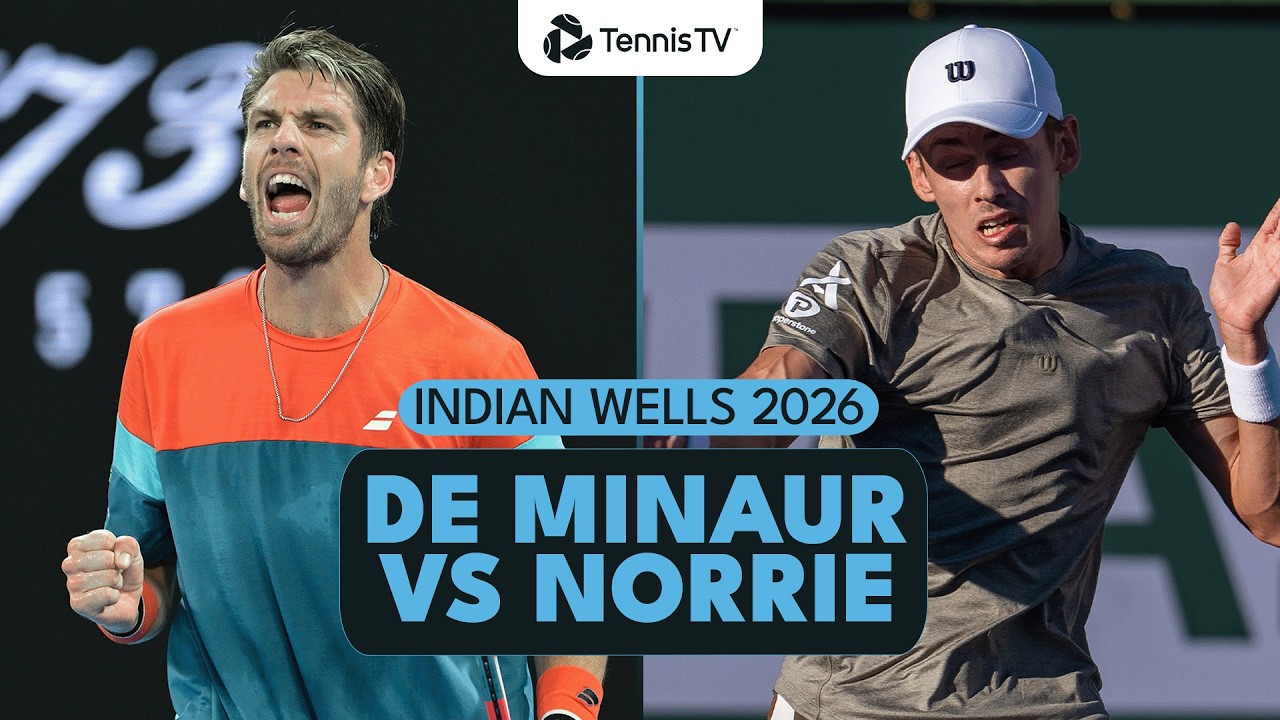 Alex De Minaur vs Cam Norrie Highlights | Indian Wells 2026