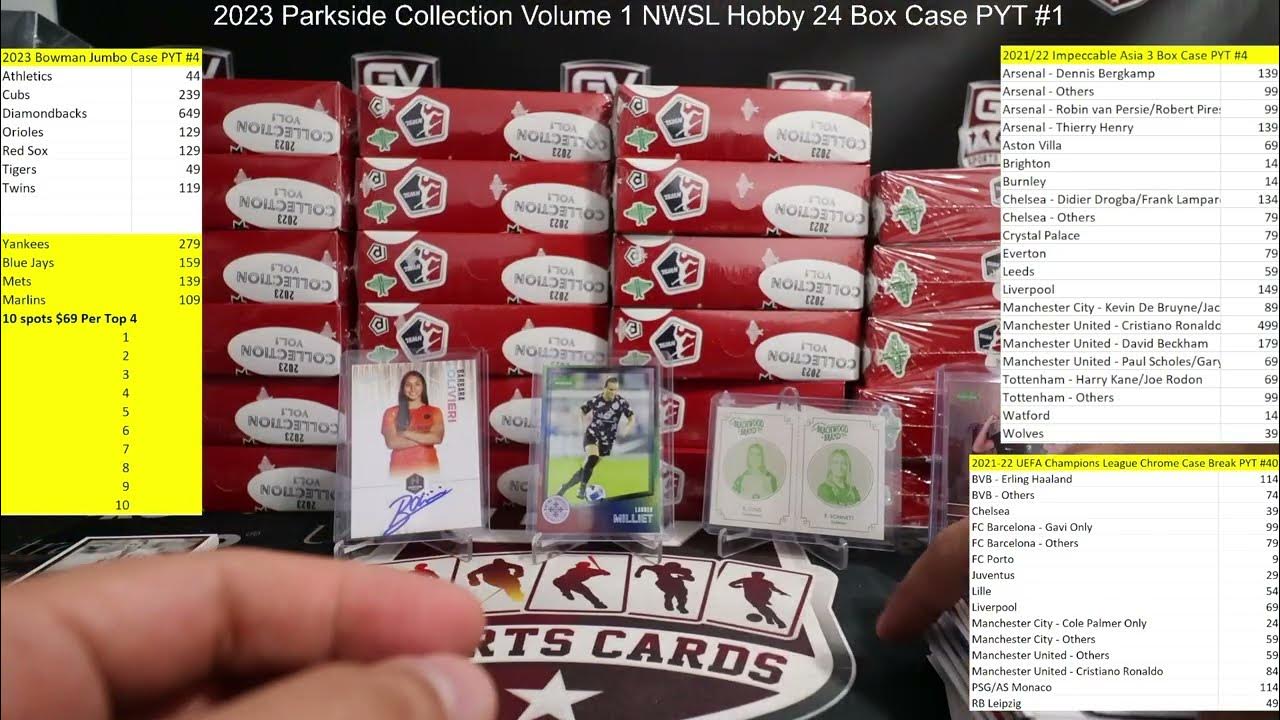 2023 Parkside Collection Volume 1 NWSL Hobby 24 Box Case PYT 1 YouTube