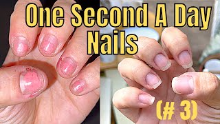 One Second A Day For A Few Months Nails #3