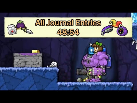 Spelunky 2 All Journal Entries Speedrun World Record (48:54.960)