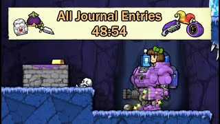 Spelunky 2 All Journal Entries Speedrun World Record (48:54.960)