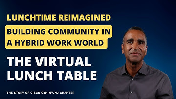 The Virtual Lunch Table: Building Community in a Hybrid Work World