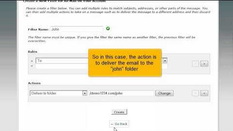 cPanel x3 - How to setup email filters in cPanel