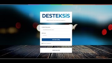 MÜŞTERİ DESTEK TICKET SİSTEMİ (DESTEKSiS.COM)