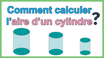 Quelle est la formule de la surface du cylindre ?