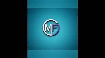 CorelDraw tutorial - M+F logo design in CorelDraw tutorial in atirectiv logo design video #shorts