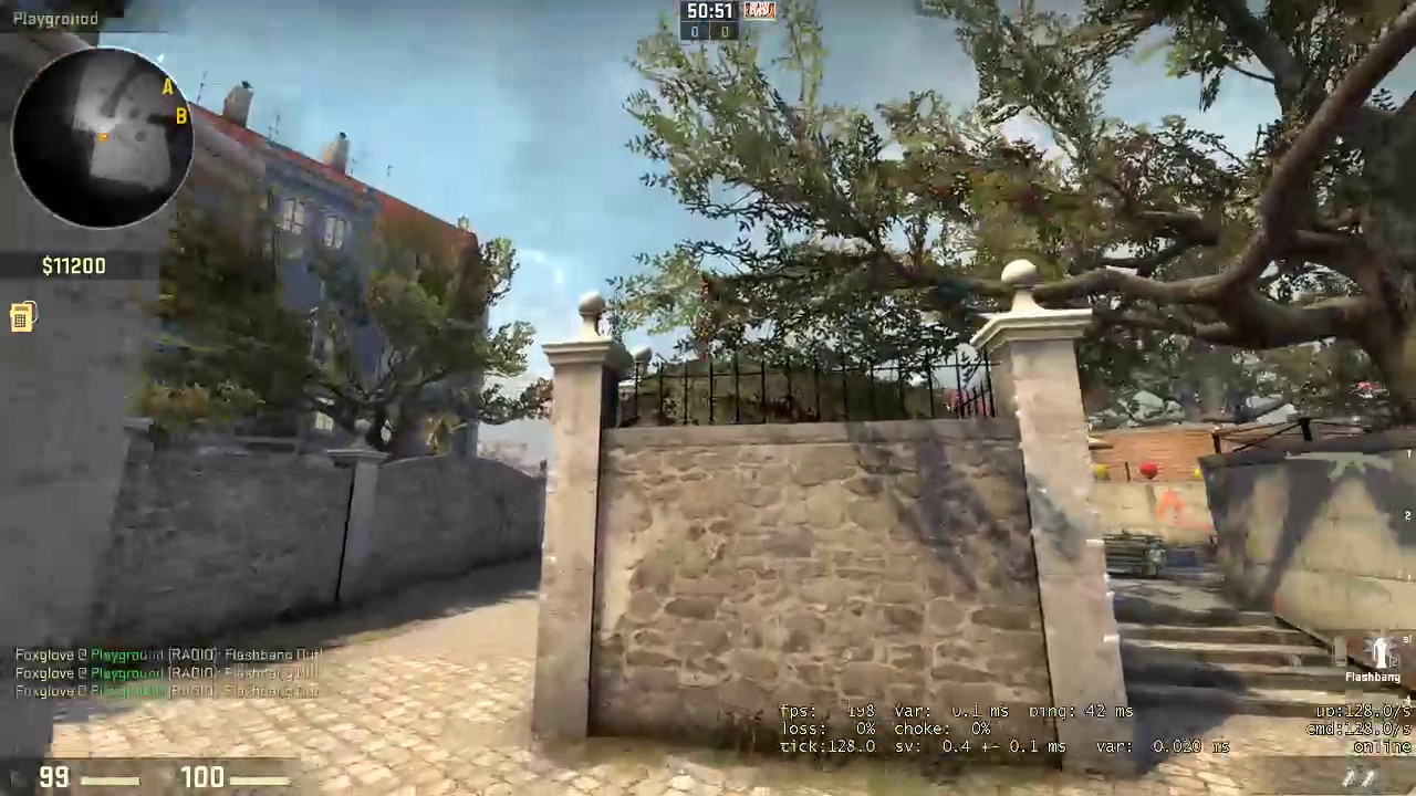 OVERPASS/T/LONG/FLASH - Long Close + Long Far Flashes