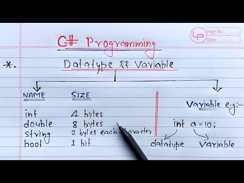 Video: Jaký je rozdíl mezi datovým typem a proměnnou?