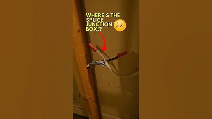 UNSAFE Electrical Wiring Found During Home Inspection! 🏠 #shorts #wiringhazards