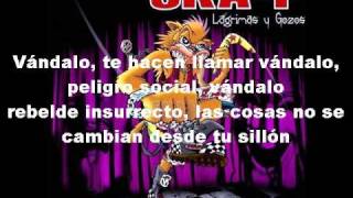 Video thumbnail of "Ska-P Vandalo con Letra"