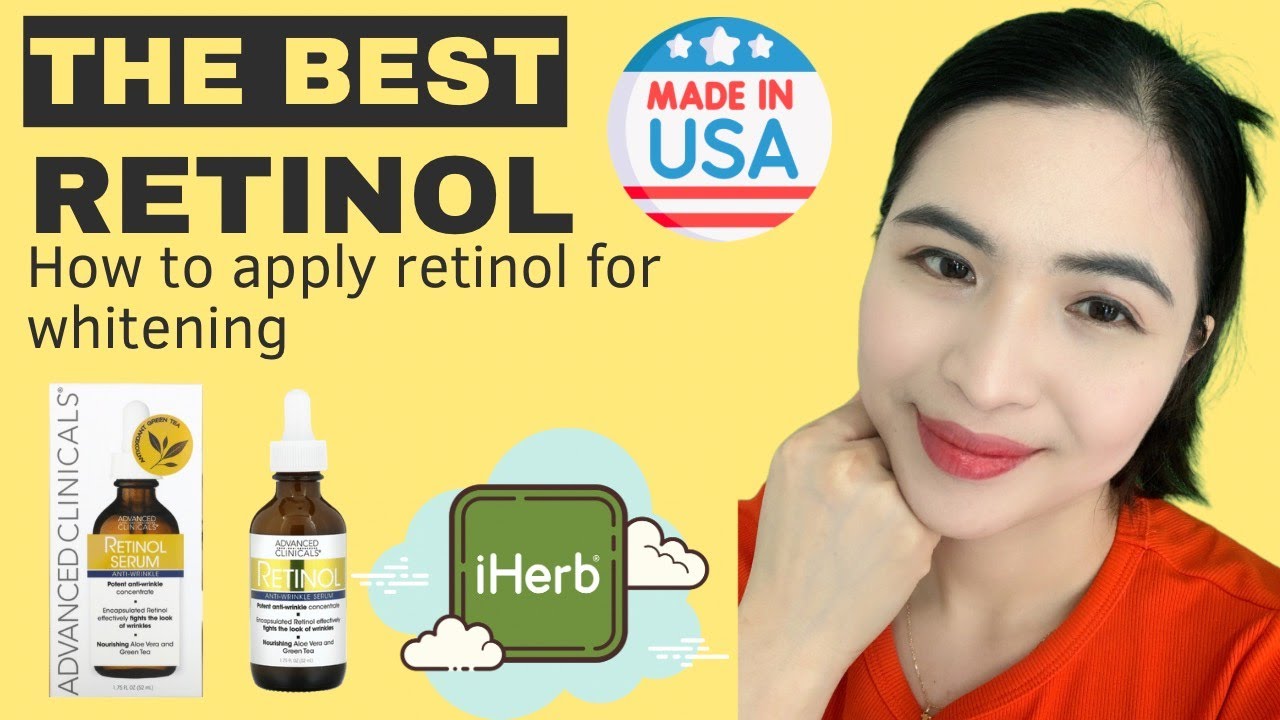 HOW TO APPLY RETINOL FOR WHITENING ADVANCED CLINICALS YouTube
