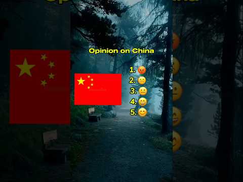 Opinion on China