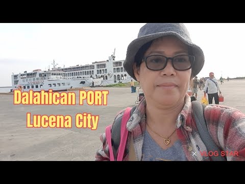 At Dalahican Port Lucena City going to Manila