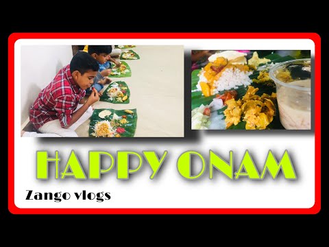 #onam🔥വീട്ടുകാരോട് ഒപ്പം  ഒരു ഓണസദ്യ 👍🏻|😋😋