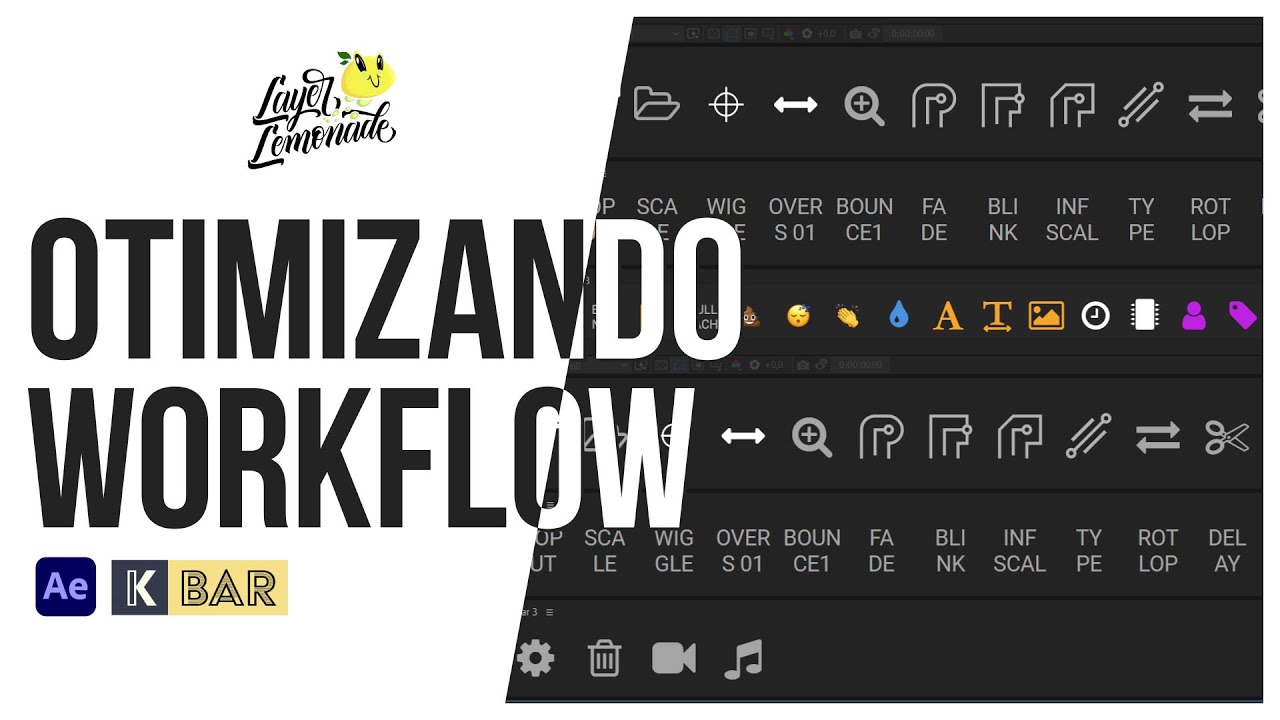 OTIMIZANDO O WORKFLOW COM A K-BAR | AFTER EFFECTS TUTORIAL - YouTube