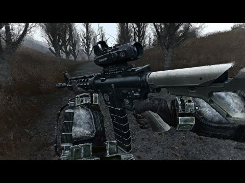 Stalker Anomaly 1.5.1 pROvAK Weapon Overhaul 2.3 Autumn addon 4K upscaled textures gameplay #6